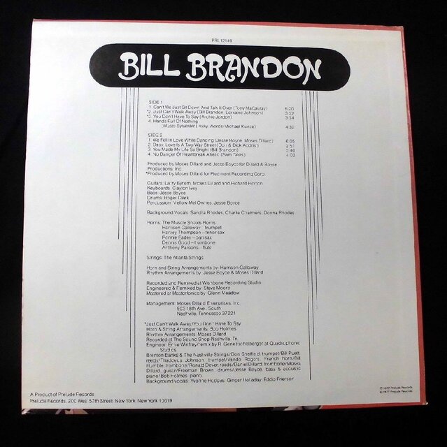 BILL BRANDON / BILL BRANDON 2