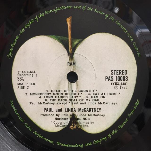 BEATLES中古】10/20(木) ～PAUL McCARTNEY祭り！！定番～稀少タイトルはもちろん、PROMO ONLYにPRESS  KITまで超豪華ラインナップで出品！！～ : ディスクユニオン新宿ロックレコードストア