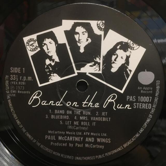 稀少ラウドカット】Band On The Run Paul McCartney - レコード