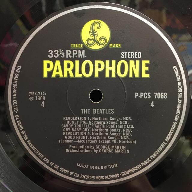 BEATLES中古】10/4(火) ～こだわりのUKオリジナル盤を厳選の豪華