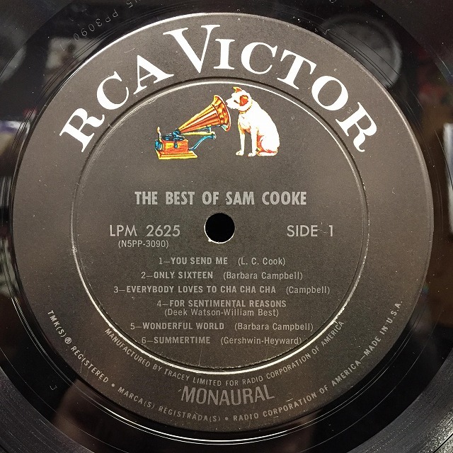 サムクック 名盤 レコード USオリジナルモノ盤