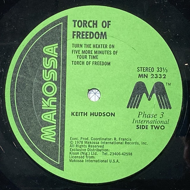 REGGAE】-オンラインショップ出品中- 12/17(土) KEITH HUDSON PREMIUM