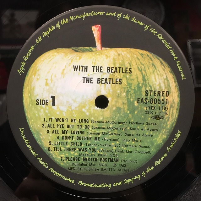 中古】1/14(土)『BEATLES新着中古』レア消費税帯をほぼ