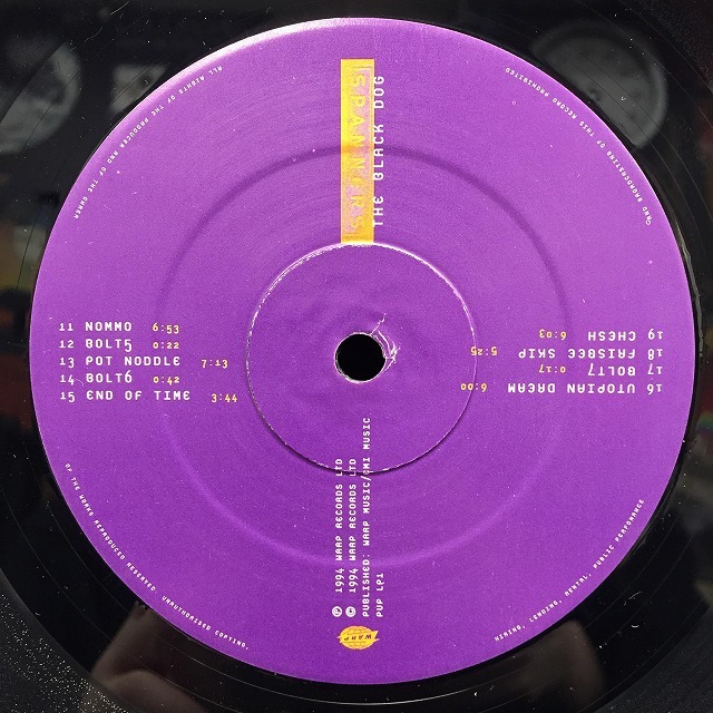 中古】3/11(土) ≪TECHNO / AMBIENT≫WARP RECORDS系90年代の
