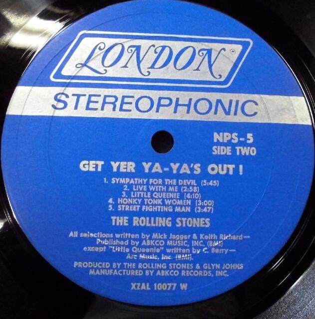 中古】4/1(土) ≪The Rolling Stones≫ LONDON発のオリジナル盤