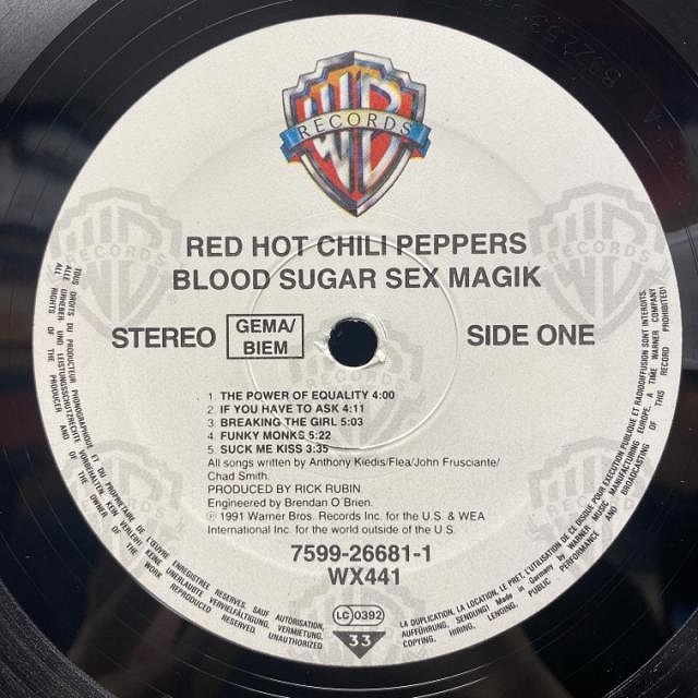 ☆ Red Hot Chili Peppers レコード 2LP 新品 - 洋楽