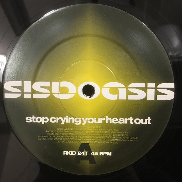 Oasis – Cigarettes & Alcohol – Vinyl (White, 12