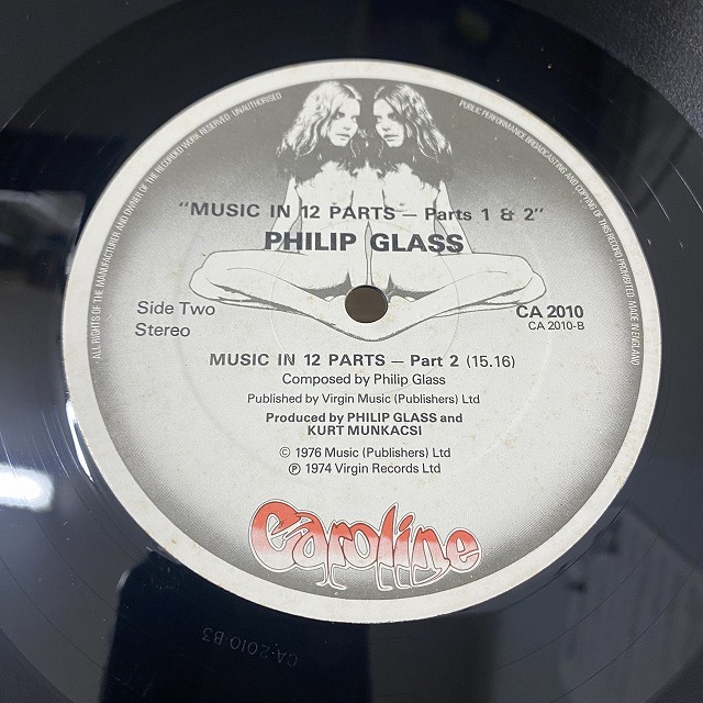 PHILIP GLASS / MUSIC IN TWELVE PARTS - PARTS 1&2 7