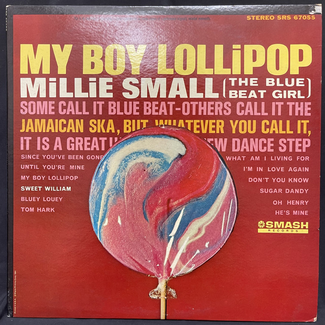 【『My Boy Lollipop』レアカバー/EU原盤】スカ/SKA/モッズ My Boy Lollipop』レアカバー/EU原盤】スカ/SKA/モッズ My Boy
