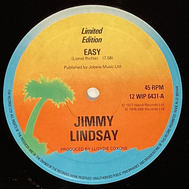 JIMMY LINDSAY / EASY