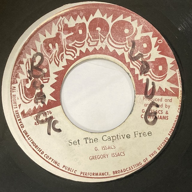 REGGAE】-中古7インチ-新着レゲエ・ヴィンテージ7インチを100枚