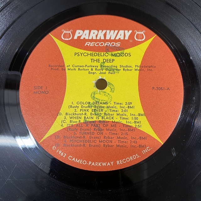 本日の一枚】アメリカン・サイケの頂き ～ The Deep『Psychedelic