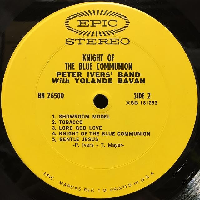 Peter Ivers - ST test press 激レア 廃盤】10/10(木) <<PSYCH>> ～「プレミアムUS廃盤レコードフェア