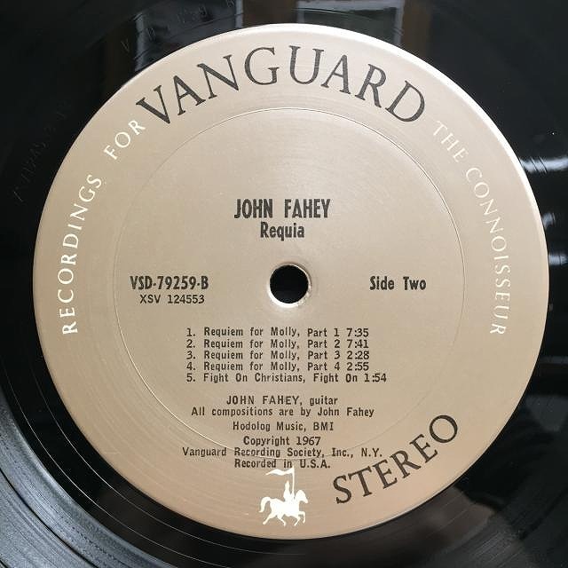 中古】11/7(木) <<FOLK / SSW>> ～アメリカン・プリミティヴ・ギターの祖、JOHN FAHEYと個性的なアウトローSSW、MICHAEL  HURLEYのレコードをご紹介！～ : ディスクユニオン新宿ロックレコードストア