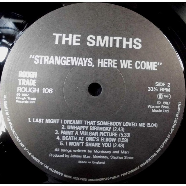 中古】英国からのお届けもの② ～ New Order、The Smiths他