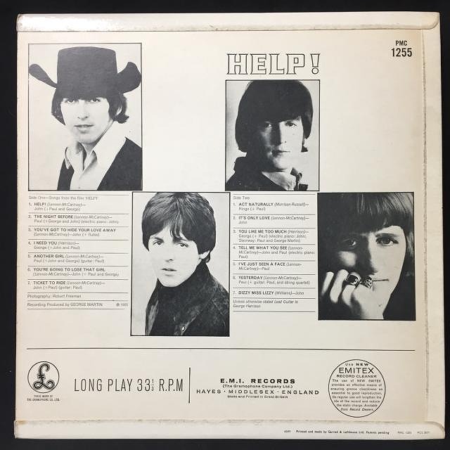 中古】ビートルズ研究 ～ 英盤『HELP!』の謎を追え！ : ディスク