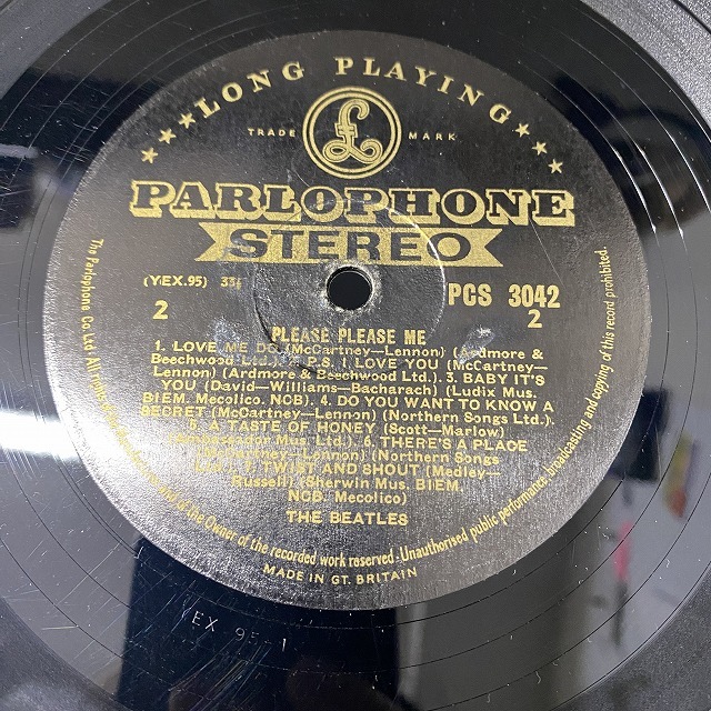 至宝盤】王道にして夢 ～ 羨望の眼差しで見つめる一生モノ、The Beatles『Please Please me』GOLD  STEREOの良個体をご紹介！ : ディスクユニオン新宿ロックレコードストア