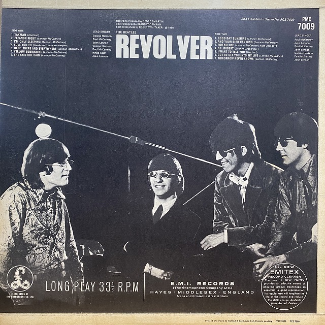 中古】やっぱりほしい、The Beatles『Revolver』の「MAT:2/1」をご紹介！ : ディスクユニオン新宿ロックレコードストア