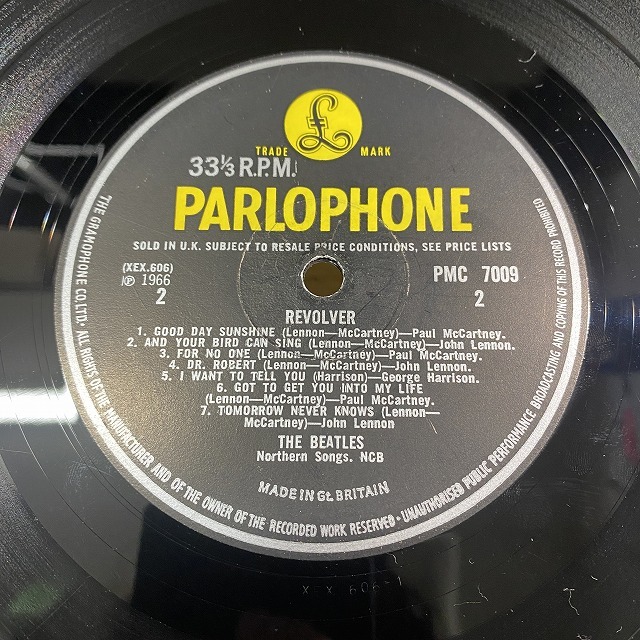回収マト2/1 両面１桁スタンパー！Revolver REMIX11 中古】やっぱりほしい、The Beatles『Revolver』の「MAT:2/1」を