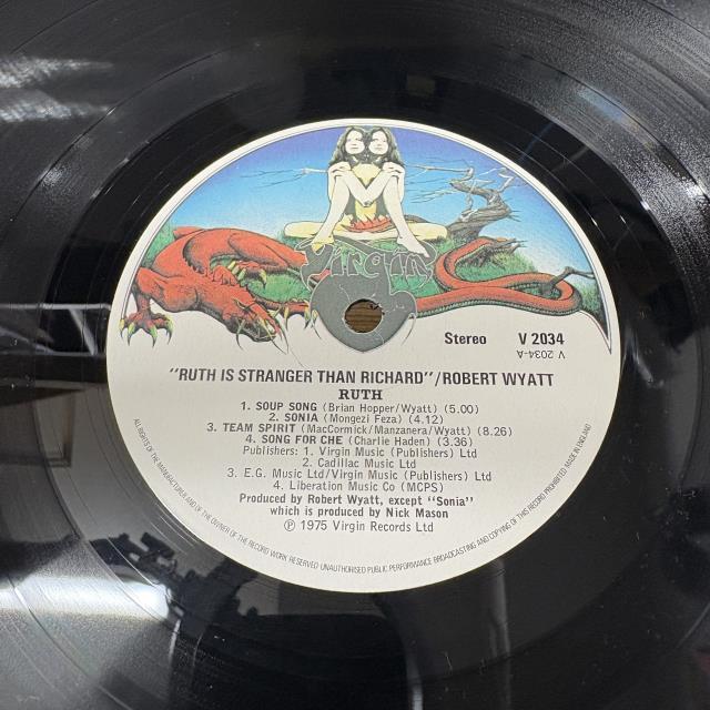 ◾️UKオリジナル盤■ROBERT WYATT ■ロバートワイアット■ Ruth 本日の一枚】カンタベリーっていいな！ ～ ロバート・ワイアット