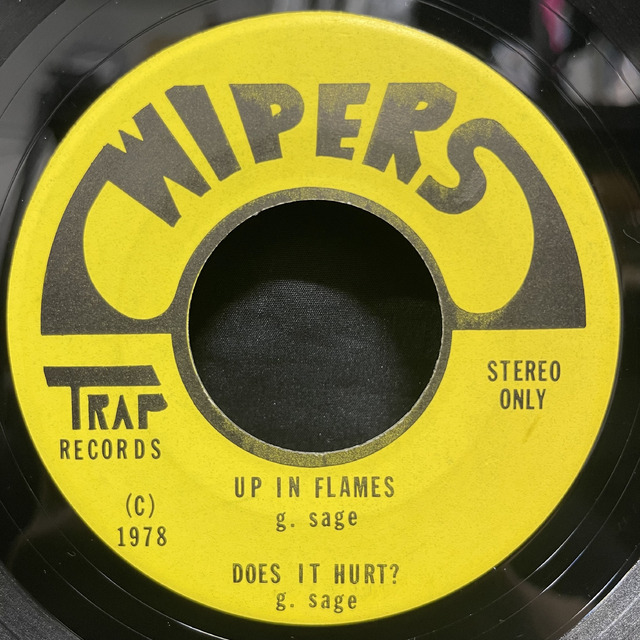 【中古】7/4(木) ～ポートランド孤高のPUNKバンドWIPERSによる伝説的1stシングル"BETTER OFF DEAD"をご紹介