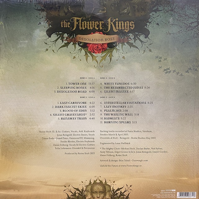 【MTオー様用】THE FLOWER KINGS / Unfold The The Flower Kings - Unfold The Future (Re-issue 2022