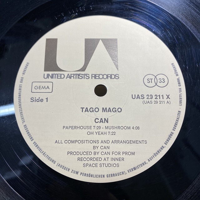 本日の一枚】これぞ本命盤！～ CAN『TAGO MAGO』他、みんなの