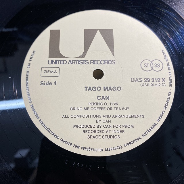 本日の一枚】これぞ本命盤！～ CAN『TAGO MAGO』他、みんなの