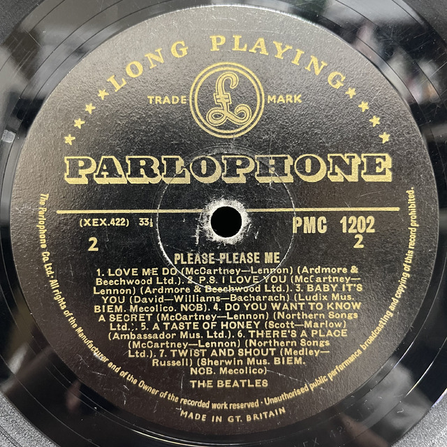 家宝級Goldデンマーク1stビートルズBeatlesレコードPlease Me 中古】5/2(木) <<THE BEATLES>> ～GWスペシャル！THE BEATLES