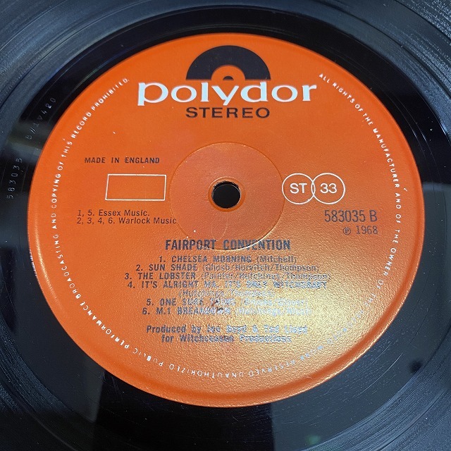 本日の一枚】曇天の音楽 ～ ブリティッシュ・フォークの名品たち