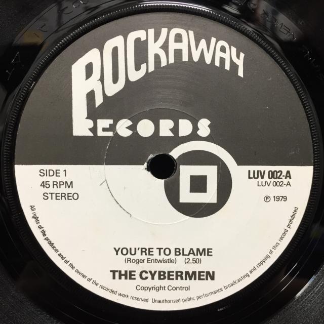 CYBERMEN / YOU'RE TO BLAME 5