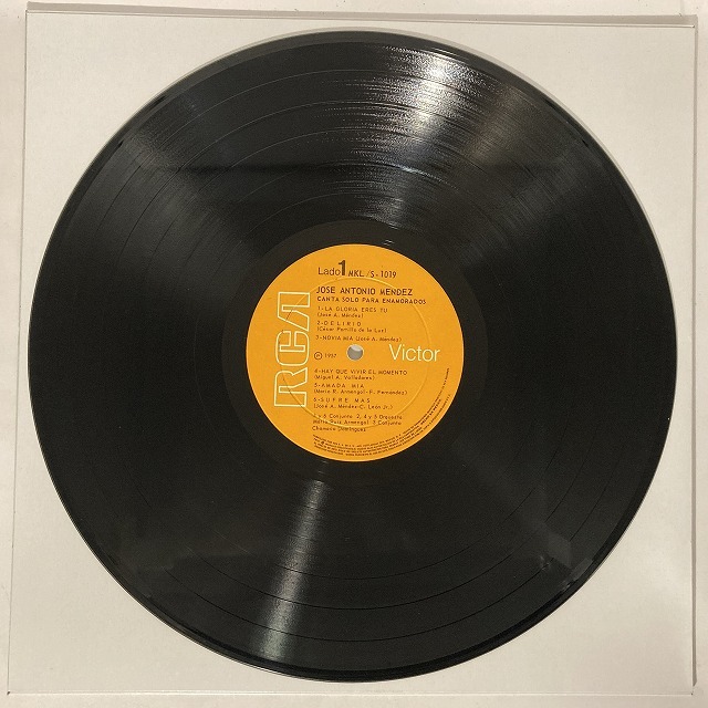 レコード　洋楽　メキシコ LATIN】-中古レコード- 素晴らしきホセ・アントニオ・メンデスの