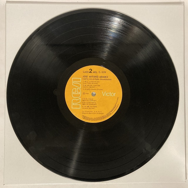 LATIN】-中古レコード- 素晴らしきホセ・アントニオ・メンデスの世界