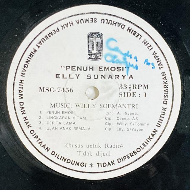 ELLY SUNARYA / PENUH EMOSI
