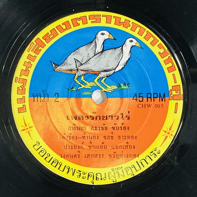 ASIA/WORLD】-一部試聴音源付- タイ、ワールドの新着中古7インチ