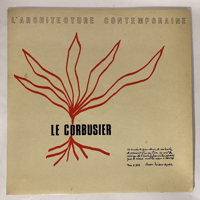 LE CORBUSIER / L'ARCHITECTURE CONTEMPORAINE