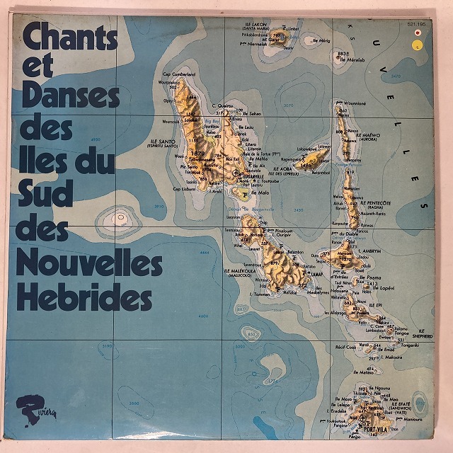 V.A. / CHANTS ET DANSES DES ILES DU SUD DES NOUVELLES-HEBRIDES