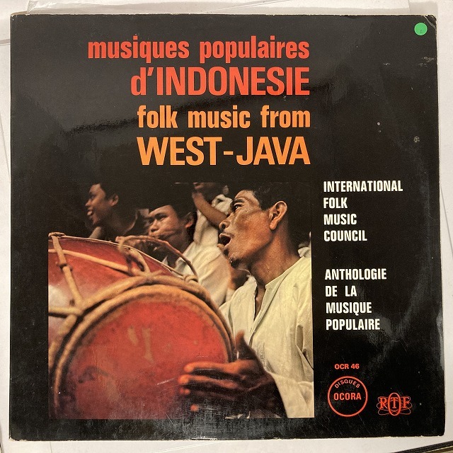 V.A. / MUSIQUES POPULAIRES D'INDONESIE FOLK MUSIC FROM WEST-JAVA