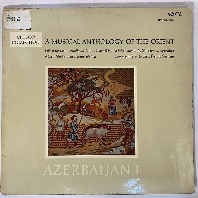WORLD】-中古レコード- UNESCO、MUSCIAPHONフィールド WORLD】-中古レコード- UNESCO、MUSCIAPHONフィールド