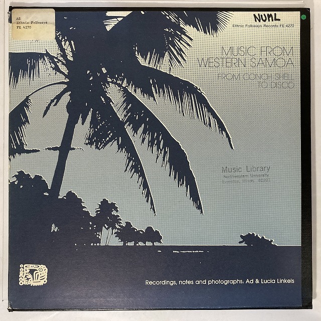 V.A. / MUSIC FROM WESTERN SAMOA