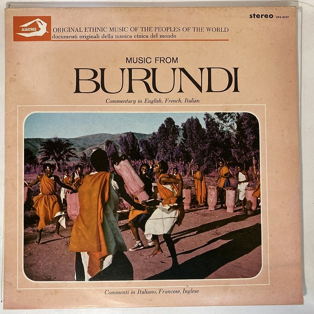 GIUSEPPE COTER / MUSIC FROM BURUNDI