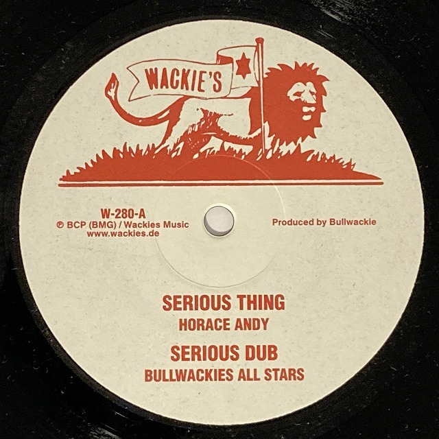 【廃盤】Horace Andy / Bullwackies All Stars Bullwackies All Stars – Black World Dub – Vinyl (LP, Album