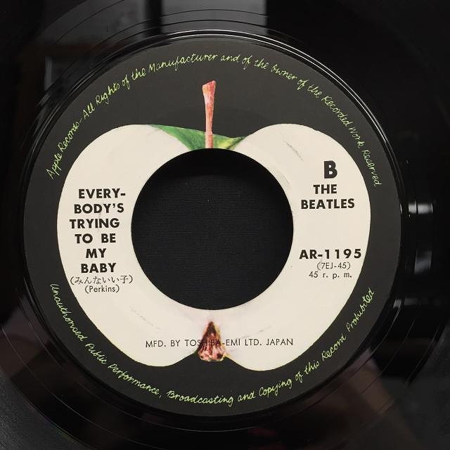 中古】7/14(日) <<THE BEATLES>> ～ビートルズにメンバーソロ、アップル関連などなど！国内盤7インチシングルを放出！～ :  ディスクユニオン新宿ロックレコードストア