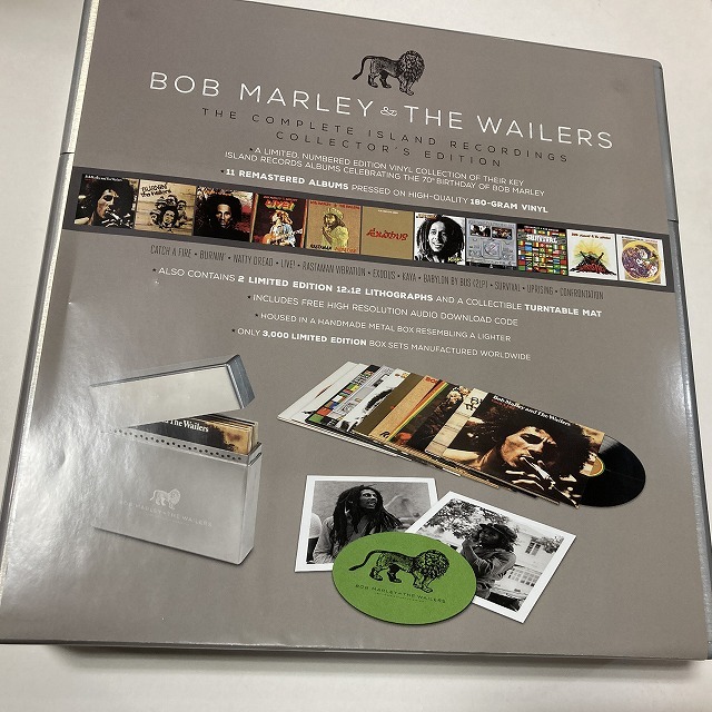 【REGGAE】-中古レコード- BOB MARLEY & THE WAILERSのISLAND時代のアルバムを網羅した限定ボックスが入荷し ...