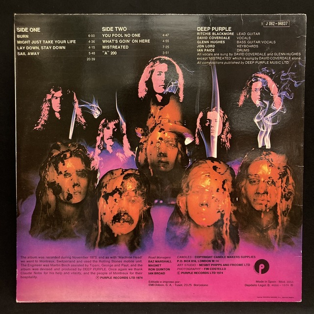 特集】『紫の祭典 - The World of Deep Purple』 ～ エピソード