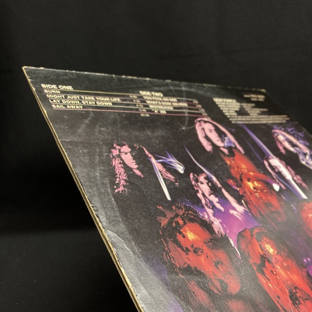 【盤面傷無し・再生確認済み】LPレコード　DEEP PURPLE／BURN　洋楽 Deep Purple – Burn – Vinyl (LP, Album, Stereo), 1974