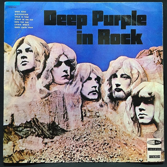 英LPオリジナル初回Harvest Deep Purple SHVL759 ク｜洋楽