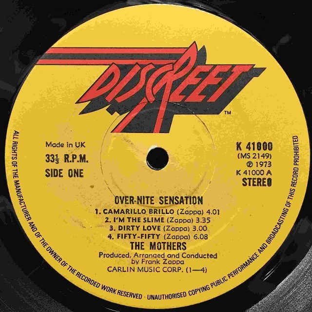 特集】究極のFRANK ZAPPAコレクション『週刊雑派』（第7号