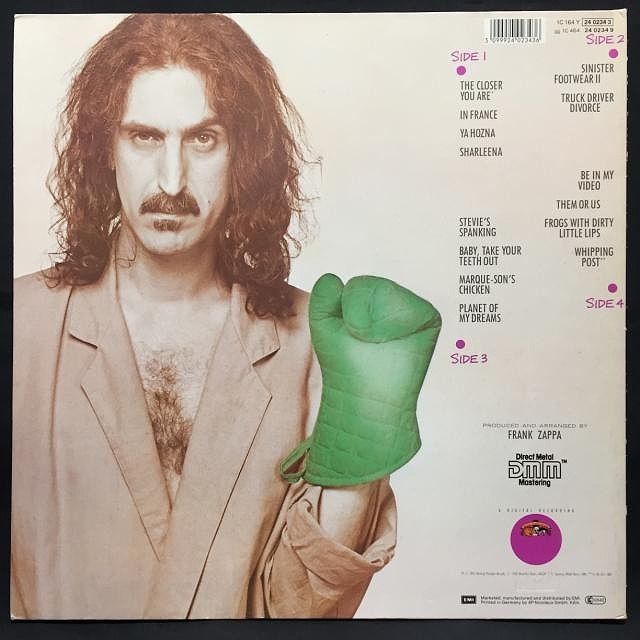 ◾️フランク・ザッパ/限定ベスト2LP◾️ FRANK ZAPPA / Stric ◾️フランク・ザッパ/限定ベスト2LP◾️ FRANK ZAPPA / Stric