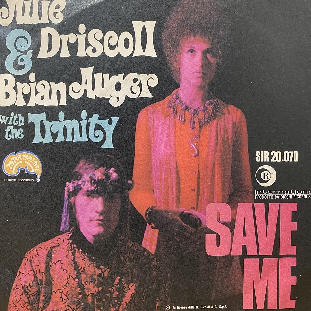 本日の一枚】叫べタイガー！ ～ Julie Driscoll & Brian Auger